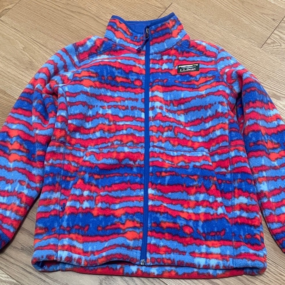 L.L. Bean Kids Fleece Jacket -10-12 years old. Medium